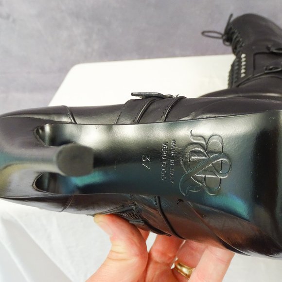 Rock & Republic Black Heeled Boots - Picture 8 of 9